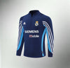 Real Madrid 2003-2004 Blue Retro Training Top