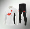 Liverpool 25/26 White/Black Tracksuit