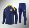 Atletico Madrid 25/26 Blue/Yellow Tracksuit