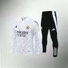 Real Madrid Black and White KIds Size Tracksuit
