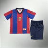 FC Barcelona 1998-1999 Home Kit Kids Size