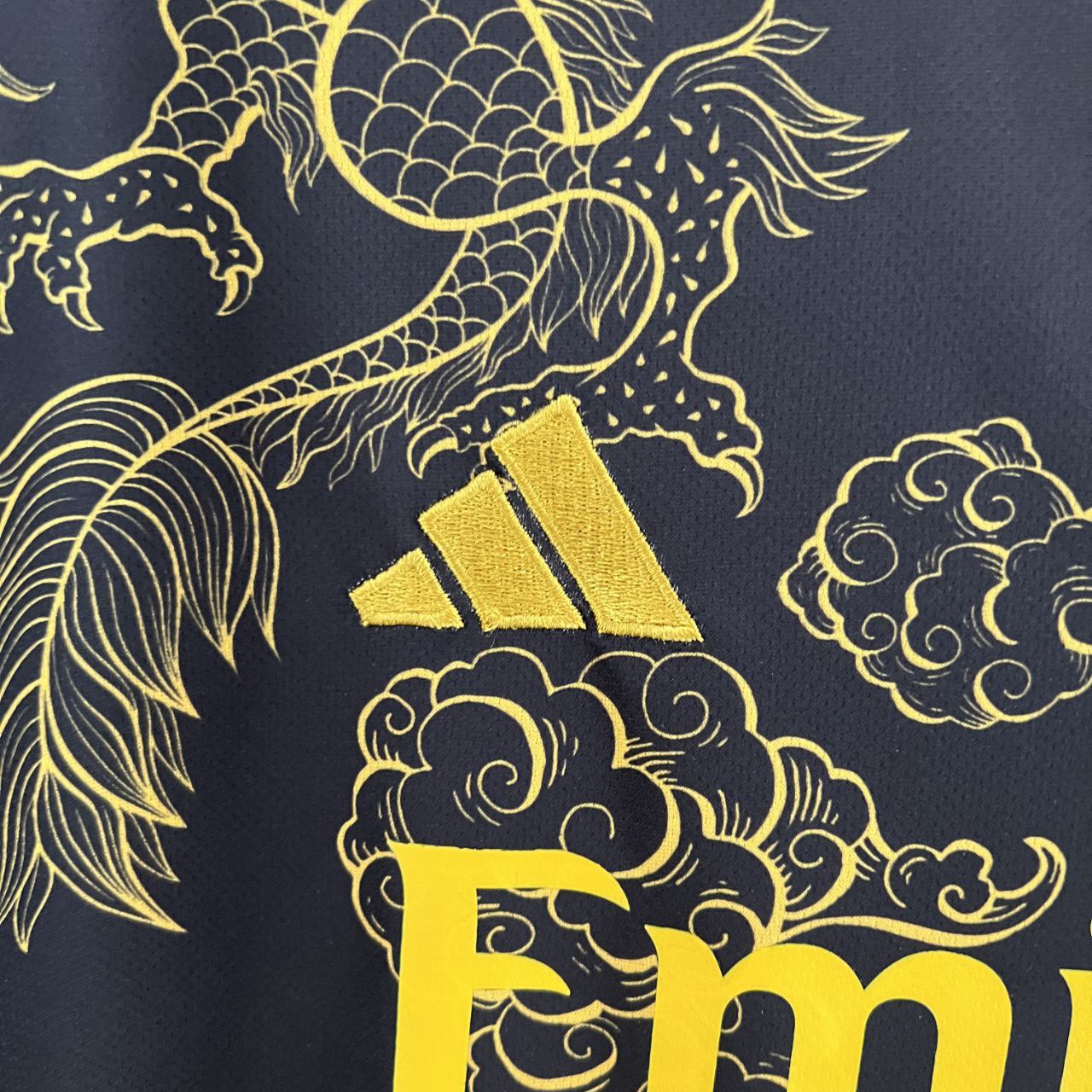 Real Madrid "Golden Dragon" Black Special Kit